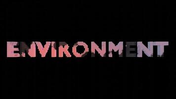 Modern Digital Typography Loop Animation video