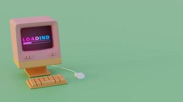 Vibrant Neon Typography and Dynamic Progress Indicators video