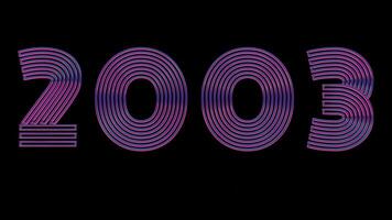 Retro Loading Animation with Neon Typography for 2005 to 2013 Dynamic Visual Progress Bars and Futuristic video