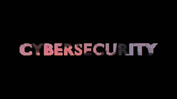 Modern Digital Typography Loop Animation video