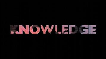 Modern Digital Typography Loop Animation video