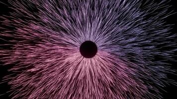 Particle Explosion Art video