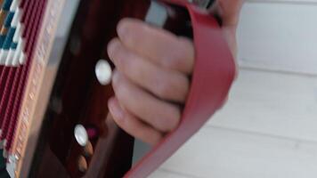 Red Colored Accordion Details And Design video