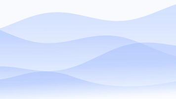 blue gradation wave simple animation background video