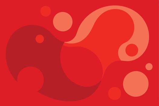 resumen rojo geométrico formas antecedentes diseño vector