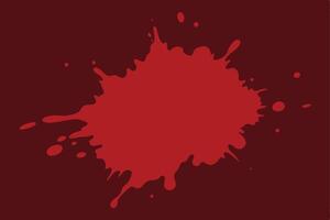 Abstract Red Splashes on Dark Background vector