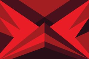 Abstract Red and Black Geometric Shapes Background vector