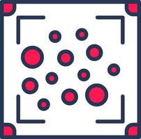 Heat Maps Line Half Filled vector