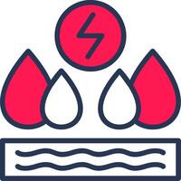 Hydroelectricity Line Half Filled vector