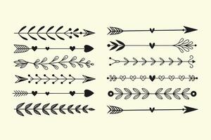 Artistic Hand-Drawn Borders vector