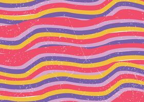 Abstract Strips Fun Color Trend Background vector