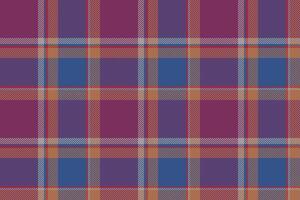 Plaid background, check seamless pattern in red. fabric texture for textile print, wrapping paper, gift card or wallpaper. vector