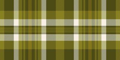 Bold seamless texture textile, drawing pattern plaid background. Celebrate tartan fabric check in dark and yellow colors. vector