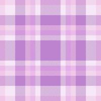 Close-up check tartan, national plaid background seamless. Model pattern textile texture fabric in light and purple colors. vector