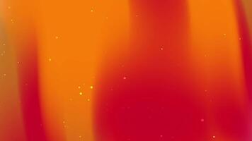 Orange red gradient background with small dots. video