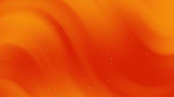 Orange abstract background with swirls and dots video