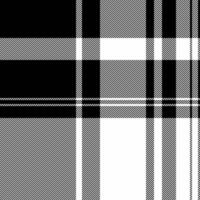 Colour background fabric pattern, repeating tartan texture. Form plaid textile seamless check in black and white colors. vector
