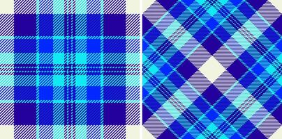 Textile plaid fabric of check texture with a tartan seamless pattern background. Set in winter colors. Neutral color palette. vector