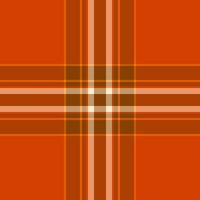 Decoration plaid seamless, many texture tartan textile. Oktoberfest background fabric pattern check in orange and persimmon colors. vector