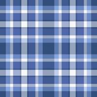 Printout textile fabric check, advertising background texture . Tee plaid seamless tartan pattern in blue and light colors. vector