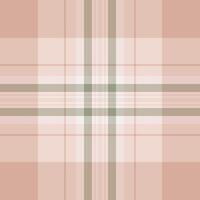 Linear check texture , 1960s pattern tartan background. Youth plaid textile seamless fabric in light and white colors. vector