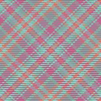 Seamless pattern of scottish tartan plaid. Repeatable background with check fabric texture. backdrop striped textile print. vector
