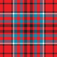 Plaid check pattern. Seamless fabric texture. Tartan textile print. vector