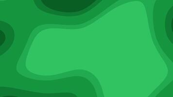 Abstract green background with overlapping shapes. Suitable for presentations, website design, and digital art projects. Versatile and vibrant graphic. video