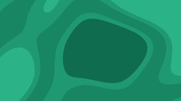 Abstract green background wavy lines overlapping perfect for digital design projects, wallpapers, presentations, and artistic creations. Energizing color palette. video