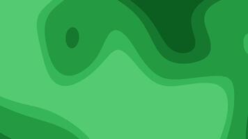 Green abstract background with wavy shapes. Suitable for presentations, web design, print materials, and artistic projects needing a modern touch. video