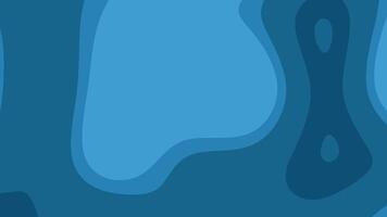 Abstract blue background wavy shapes, ideal for presentations, websites, social media graphics, advertising design, and digital art projects. video