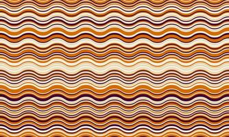 Abstract background with wavy stripes in vibrant colors, creating a rippled, liquid effect. Smooth curves and textured lines add elegance, vitality, and creativity. Ideal for wallpaper or textile. vector