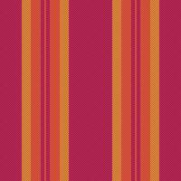 Love fabric pattern vertical, magazine background stripe seamless. Present lines texture textile in red and bright colors. vector