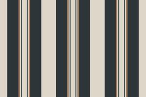 Fashionable pattern background fabric, comfort seamless vertical lines. Attire texture stripe textile in light and dark colors. vector