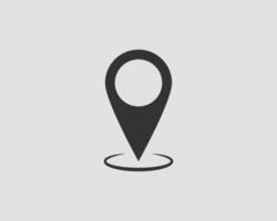 Map icons. Marker pointer. Pin location icon. GPS navigation symbol. vector