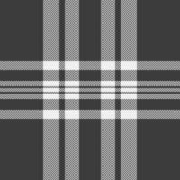 Dimensional background seamless tartan, flowing check texture plaid. Mother fabric pattern textile in grey and white colors. vector