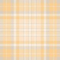Merry christmas pattern fabric check, fold background seamless . Stage textile texture plaid tartan in light and amber colors. vector