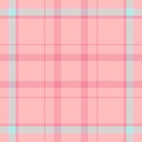 Thread seamless fabric texture, throw check plaid . Overlay pattern tartan background textile in red and light colors. vector