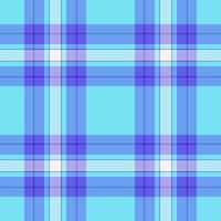 Abstract seamless tartan, menu pattern check plaid. Stroke textile background texture fabric in blue and indigo colors. vector