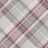 Britain texture textile , quilt seamless pattern background. Sixties tartan check plaid fabric in silver and white colors. vector