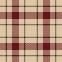Plaid seamless pattern. Check fabric texture. textile print. vector