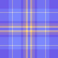 Luxury check textile tartan, luxurious pattern texture . Doodle fabric background plaid seamless in indigo and pastel colors. vector