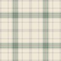 Plain background plaid, everyday textile check tartan. Deco seamless texture fabric pattern in pastel grey and light colors. vector