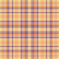 Tartan plaid pattern seamless. Print fabric texture. Check background. vector