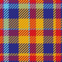 Seamless pattern of scottish tartan plaid. Repeatable background with check fabric texture. backdrop striped textile print. vector