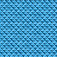 Blue abstract relief pyramid texture seamless pattern vector