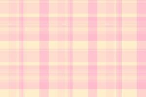 Picnic blanket seamless plaid pattern, drawing fabric tartan. Glamor texture textile check background in light and pink colors. vector