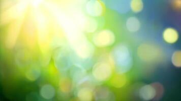 Abstract blurred background with sun rays video