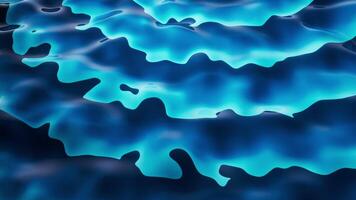 Abstract wave pattern background, 3d rendering. video