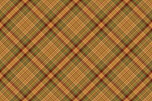 Check plaid seamless fabric texture. Diagonal print. vector